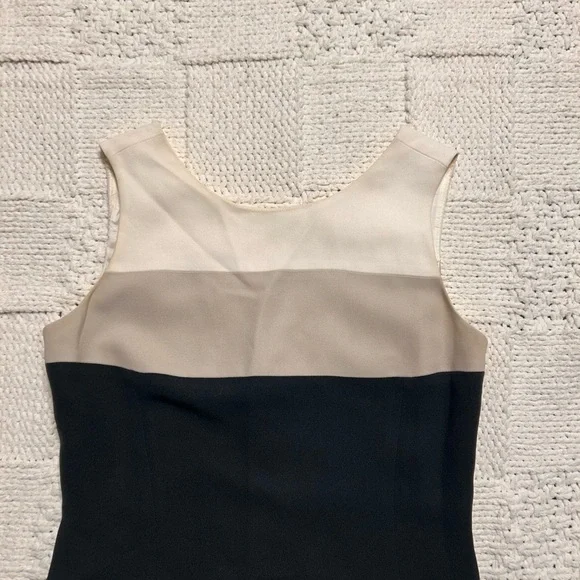 Vintage Casual Corner Annex Colorblock Sleeveless Mini Dress - Picture 4 of 5